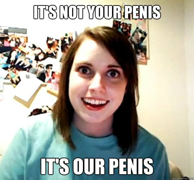 Overly Attached Girlfriend Out Penis