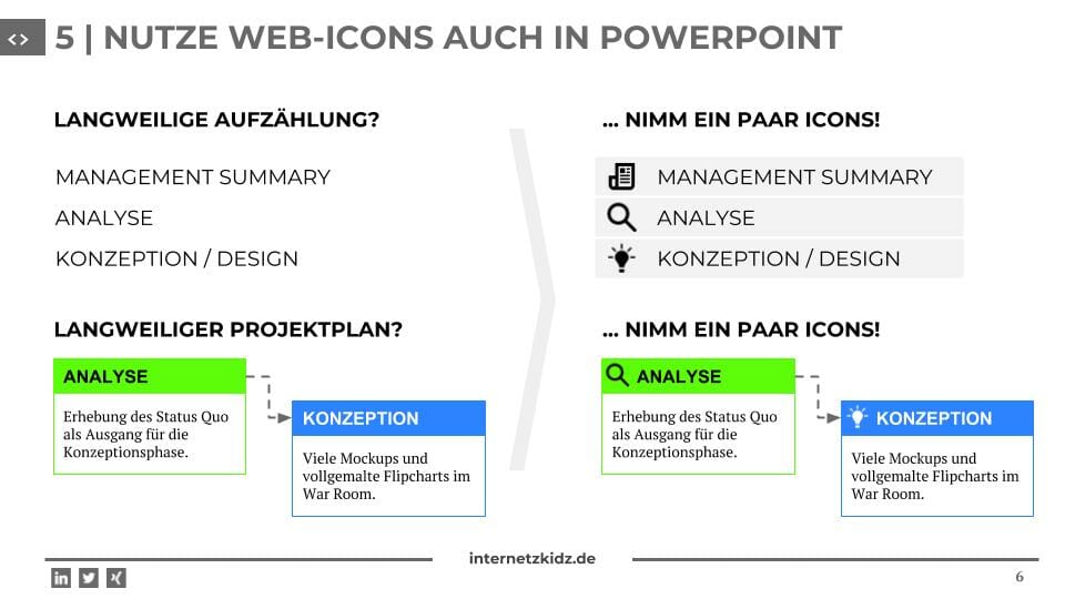 Web Icons Powerpoint