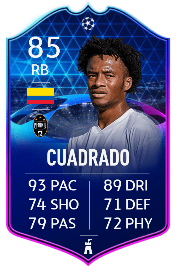 Juan Cuadrado 85 FIFA20