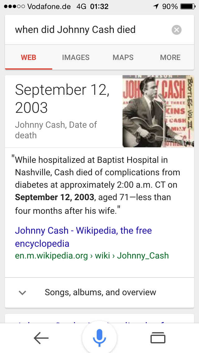 Johnny Cash Entity Optimierung