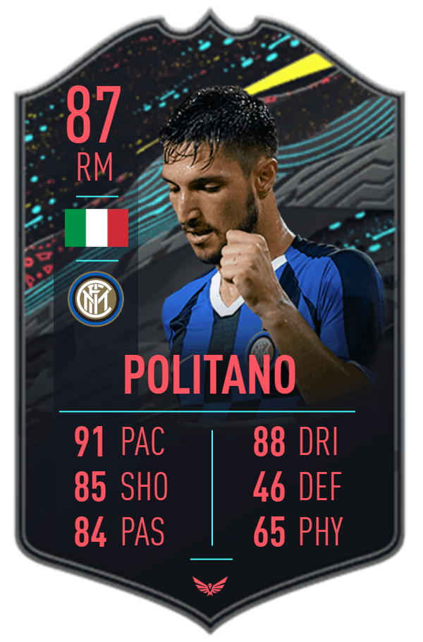 Matteo Politano 87 FIFA20