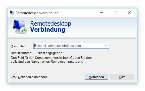 Windows Remote Desktopverbindung internetzkidz Glossar