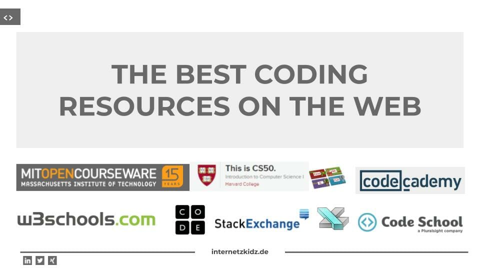 The best coding resources on the web