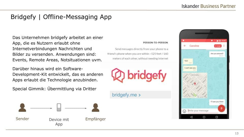 Bridgefy Offline Messaging app