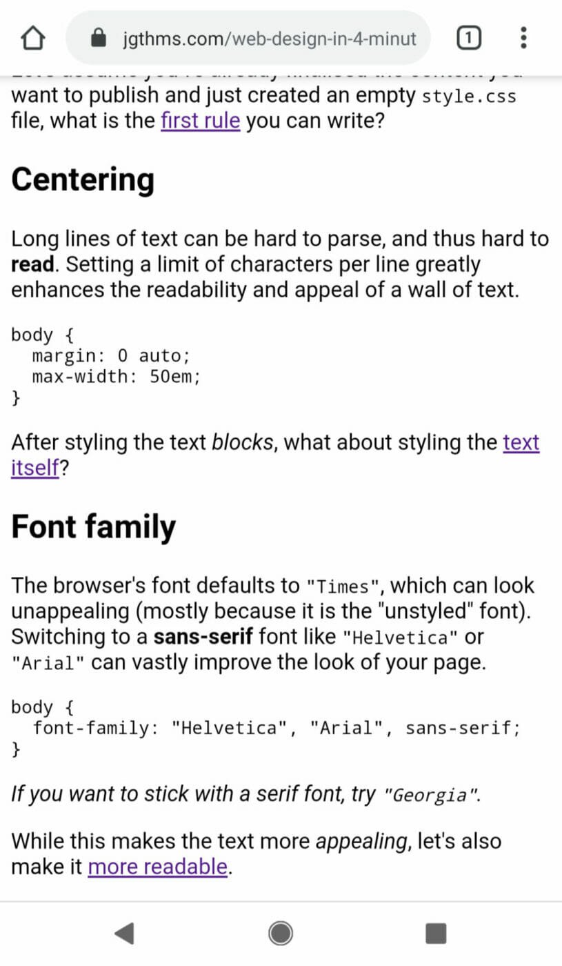 4 Font Family